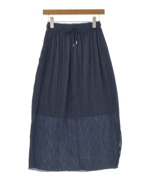 nano UNIVERSE Long/Maxi length skirts leather skirt bold