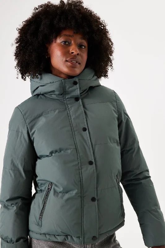 PUFFER JACKET JADE Tailored Jacket Straight Jacket A-Line Jacket