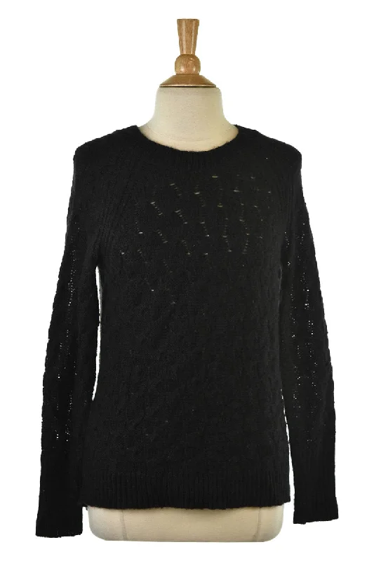 Ann Taylor Sweater Hooded Caped Shawl Collar