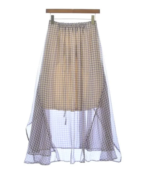 REDYAZEL Long/Maxi length skirts high waist skirt