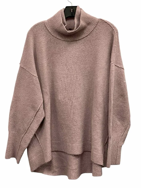 Free People Size S Lavender Sweater Casual Formal Business