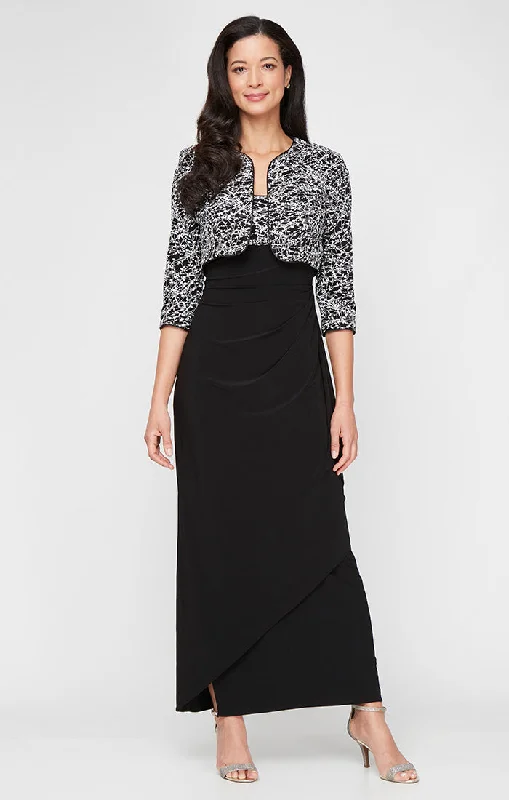 Empire Waist Glitter Bolero Jacket Dress Herringbone Jacket Checkered Jacket Solid Jacket