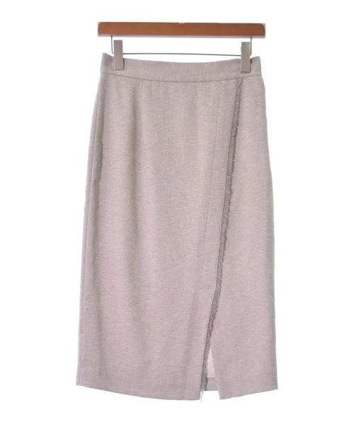 Loungedress Knee length skirts cashmere skirt soft