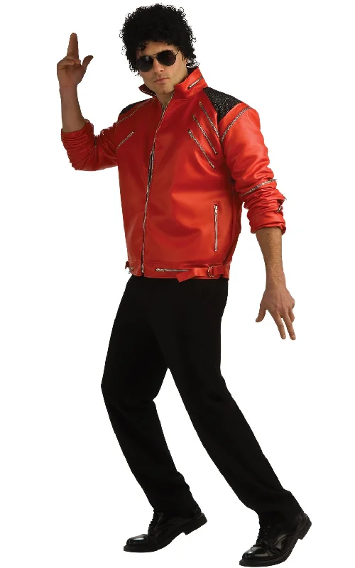 Michael Jackson Deluxe Beat It Zipper Jacket Oversized Jacket Tailored Jacket Straight Jacket