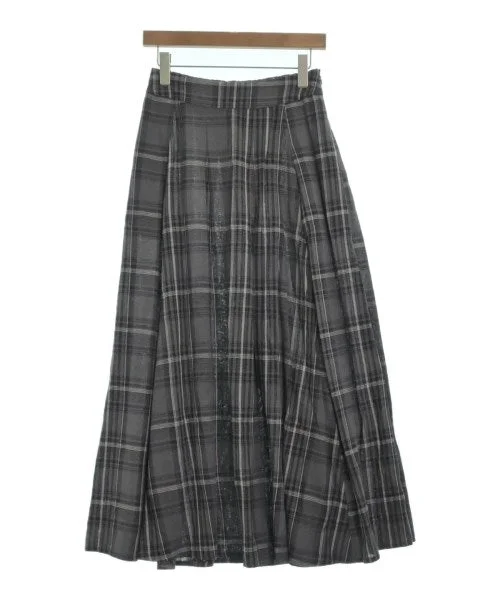 URBAN RESEARCH Sonny Label Long/Maxi length skirts velvet skirt glossy