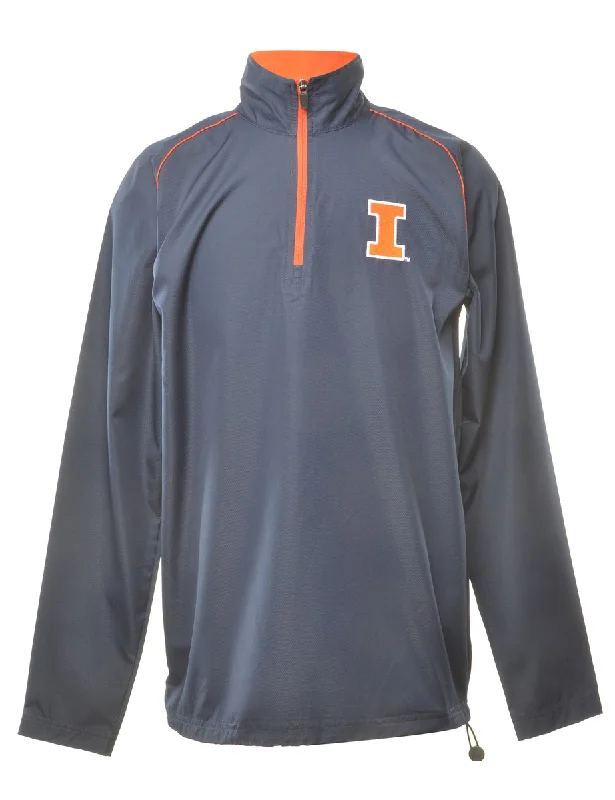 Russell Athletic Jacket - M Welt Pockets Slit Pockets Flap Pockets