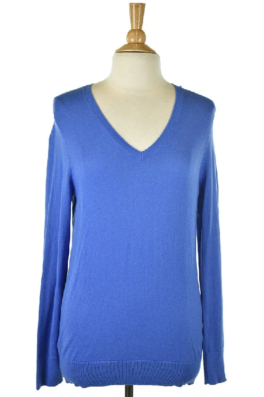 Ann Taylor LOFT Outlet Sweater Embroidered Appliqued Beaded