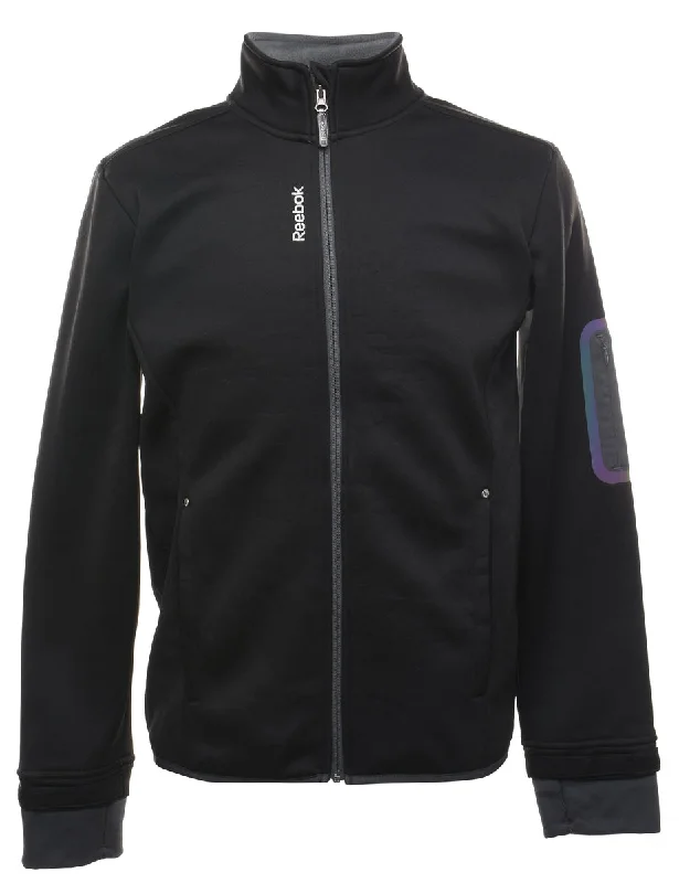Reebok Black Jacket - S Jacket Blazer Coat