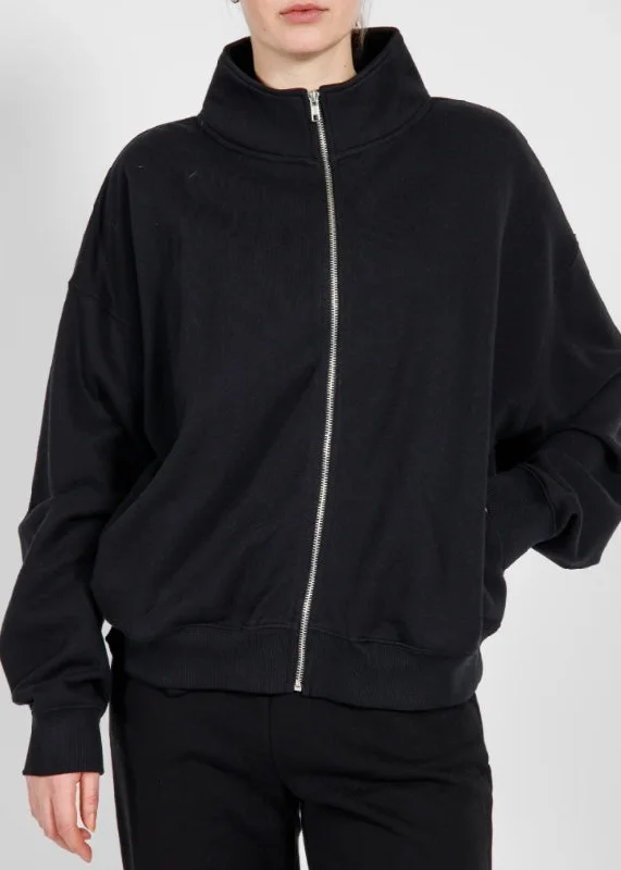 The Step Sister Full Zip Sweater Elasticated Padded Insulated