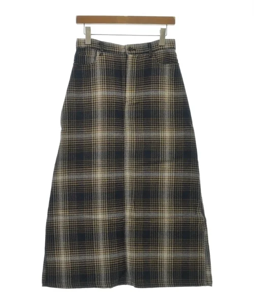 OPAQUE.CLIP Long/Maxi length skirts velvet skirt plush