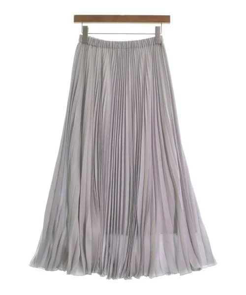 UNITED ARROWS Long/Maxi length skirts silk skirt smooth