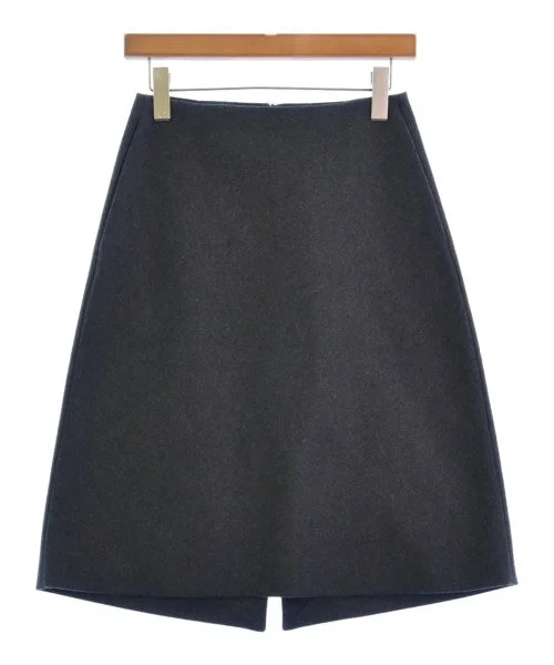 JIL SANDER NAVY Knee length skirts wool skirt thick