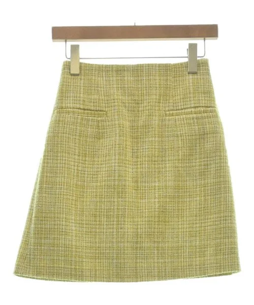 Lily Brown Knee length skirts cashmere skirt soft