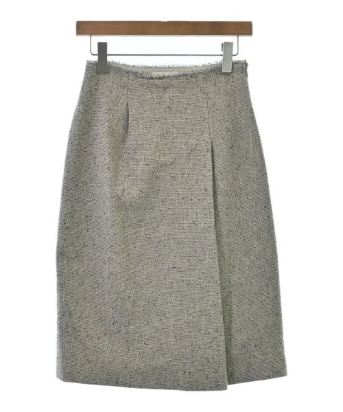 TOMORROWLAND Knee length skirts corduroy skirt textured