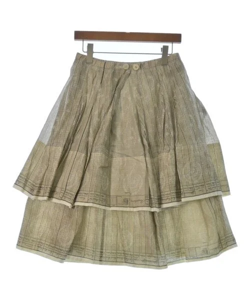 tricot COMME des GARCONS Knee length skirts velvet skirt sumptuous