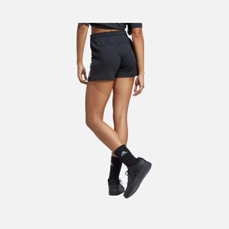 Adidas Essentials Linear French Terry Women's Shorts -Black/White