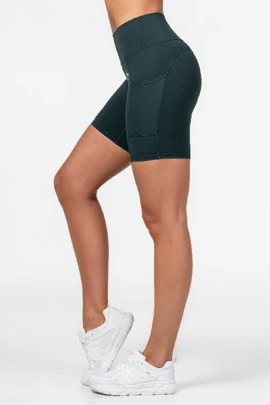 Green Techna Shorts