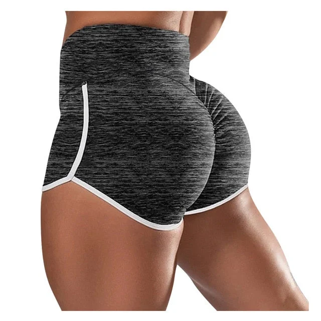 High Waist Seamless Fitness Shorts