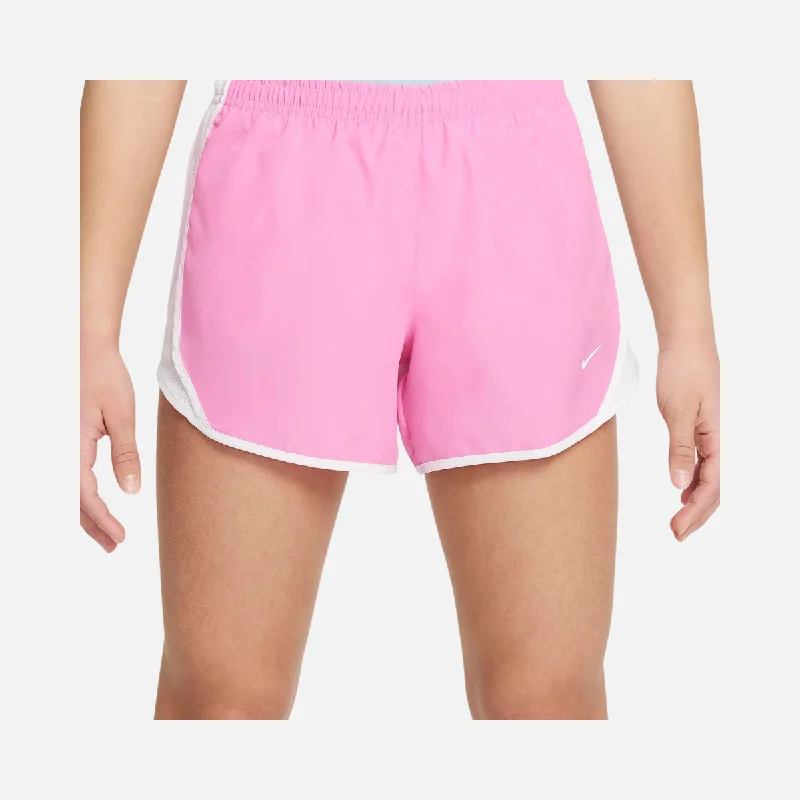 Nike Tempo Girls Dri-Fit Running Shorts -Playful Pink/White/White/White