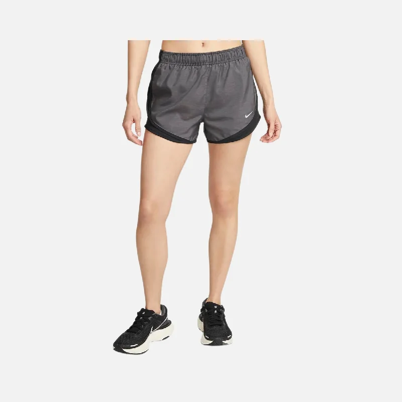 Nike Tempo Women's Running Shorts -Black Heather/Black/Black/Wolf Grey