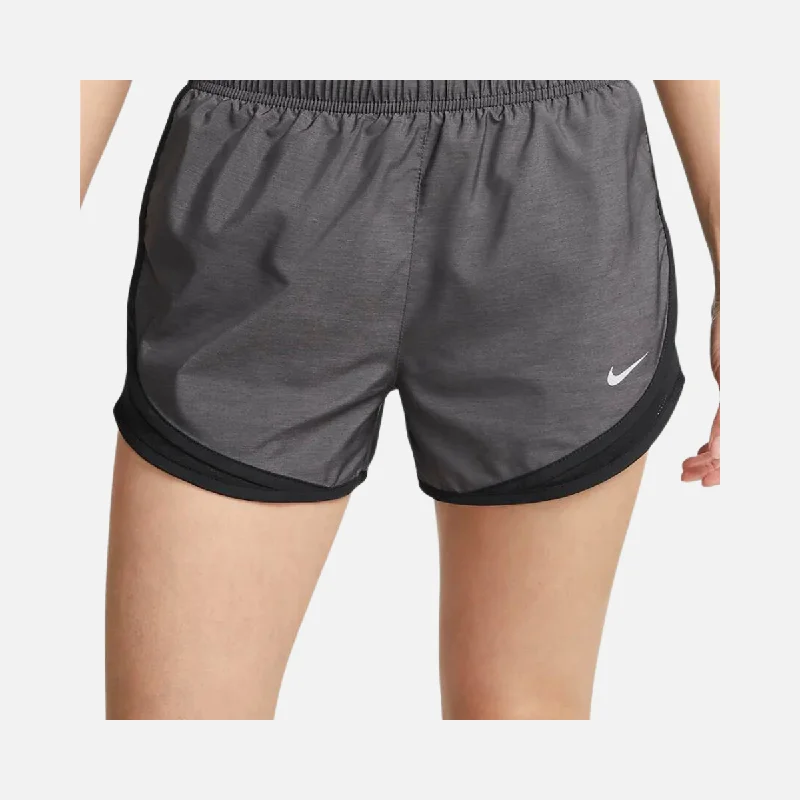 Nike Tempo Women's Running Shorts -Black Heather/Black/Black/Wolf Grey