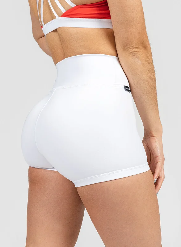 VIVID 2.0 COMPRESSION SHORTS - WHITE