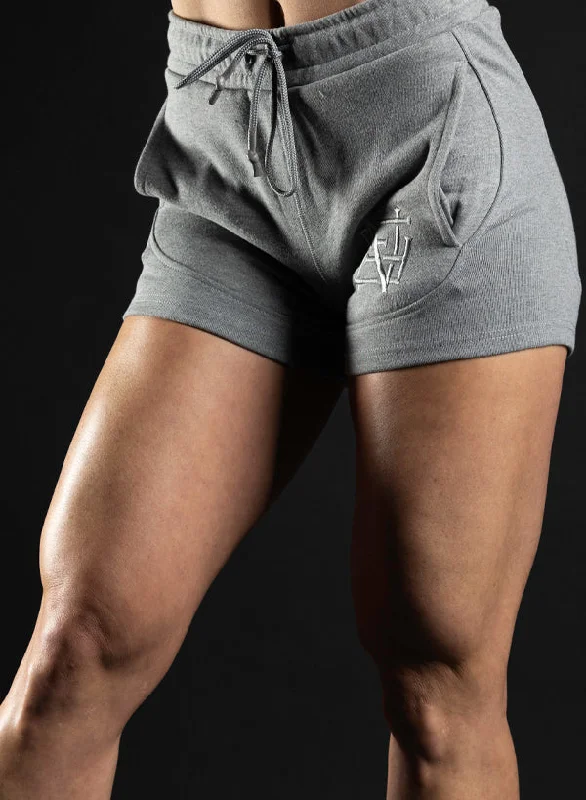 WOMEN'S ESSENTIAL SHORTS - GREY