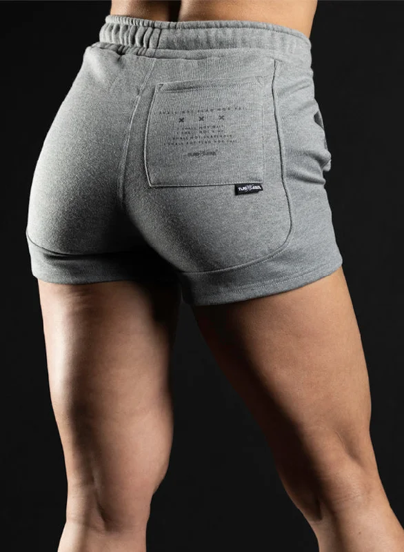 WOMEN'S ESSENTIAL SHORTS - GREY