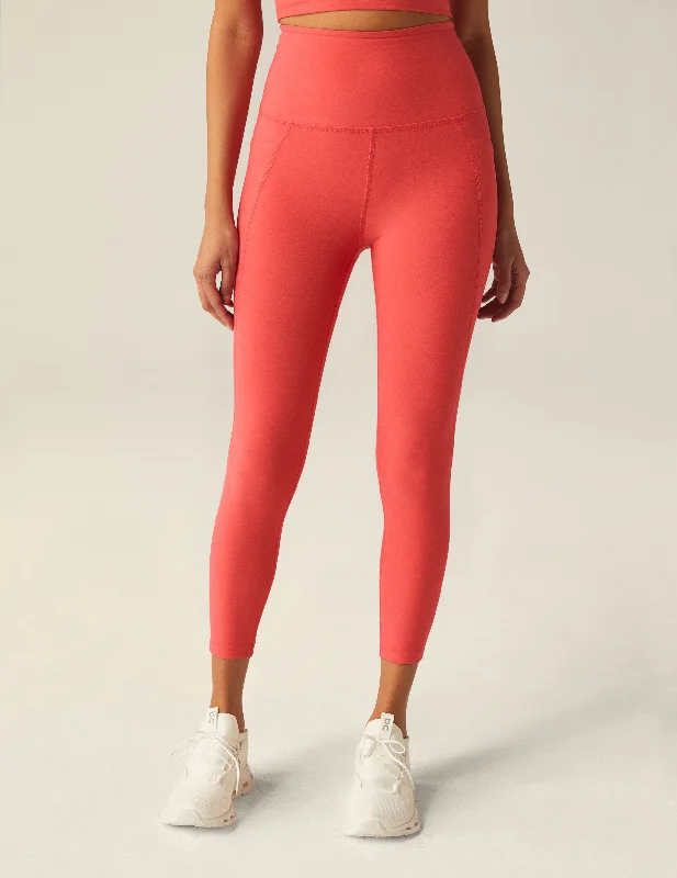 Spacedye Out Of Pocket High Waisted Capri Legging