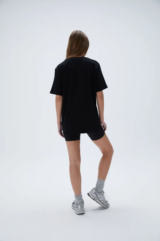 ADA Short Sleeve Oversized T-shirt - Black