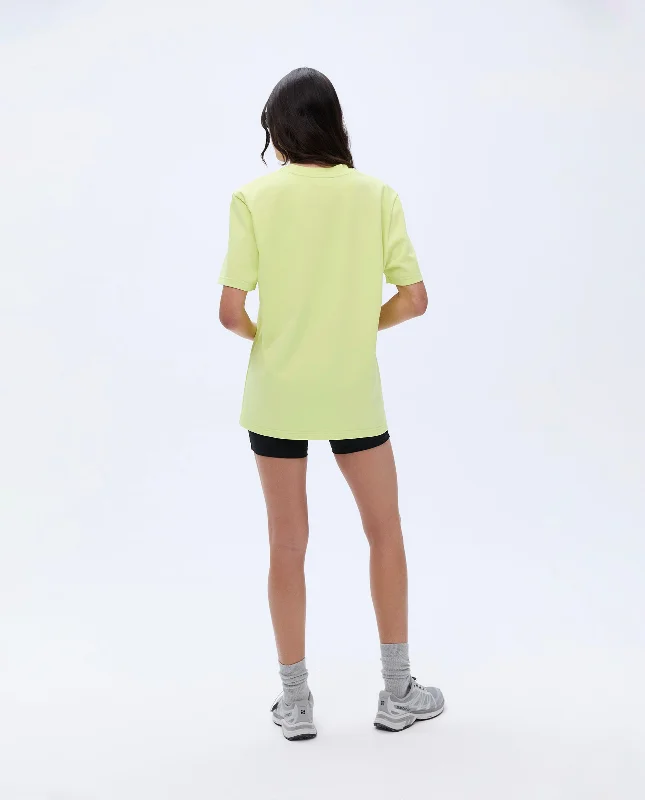 Trail Short Sleeve Oversized T-shirt - Lime