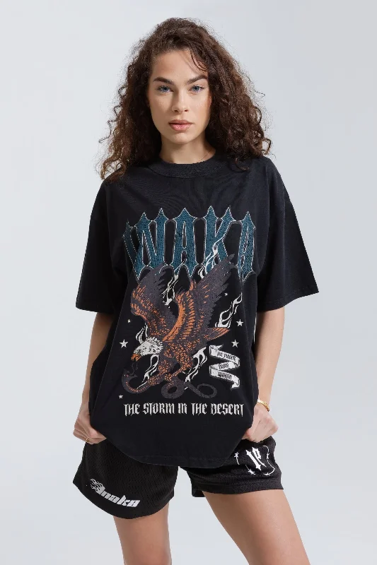 SKYRIDER TEE - BLACK