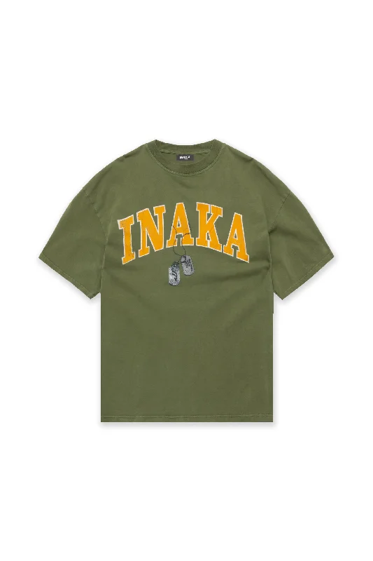 INAKA VET TEE - VINTAGE OLIVE