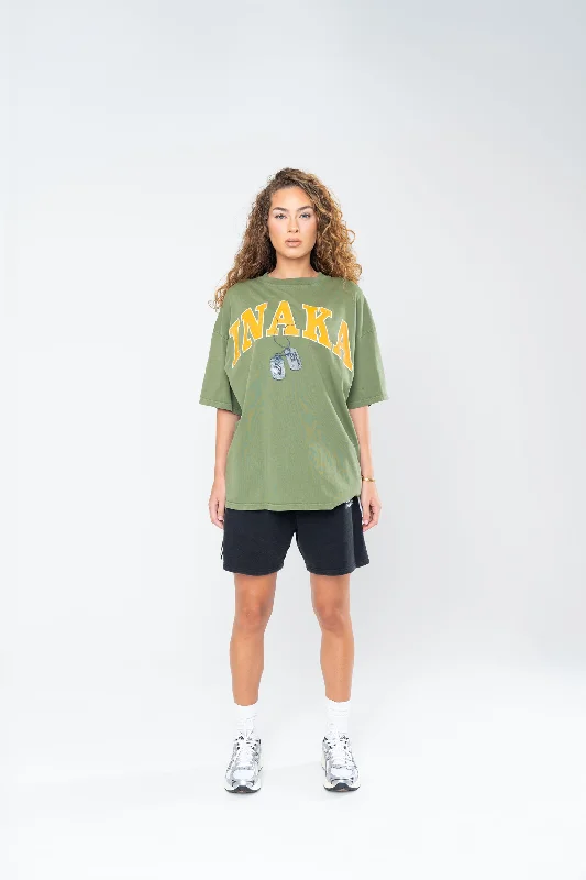 INAKA VET TEE - VINTAGE OLIVE