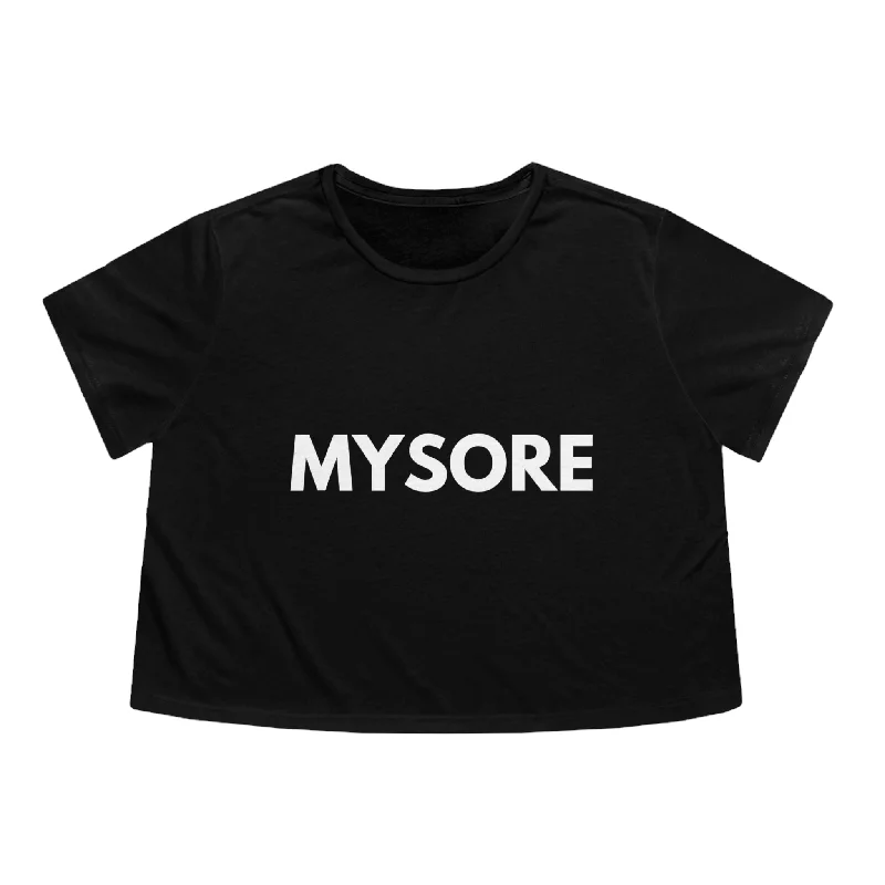 Mysore Yoga Women's Cropped Tee