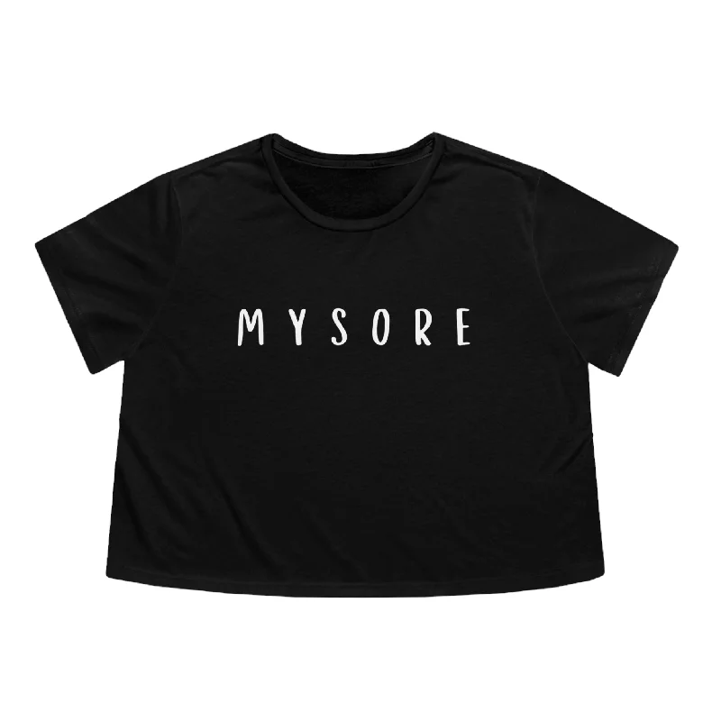 Mysore Yoga Women's Cropped Tee