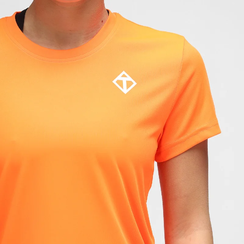 Orange Diamond Ladies Technical T-Shirt