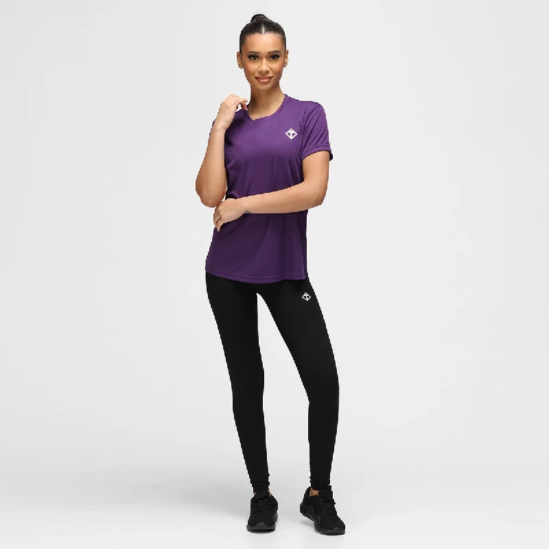 Purple Diamond Ladies Technical T-Shirt