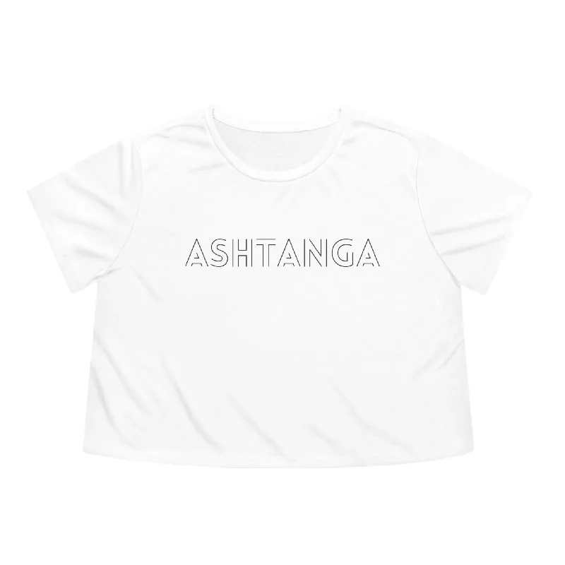 Retro Ashtanga Yoga Women's Cropped Tee