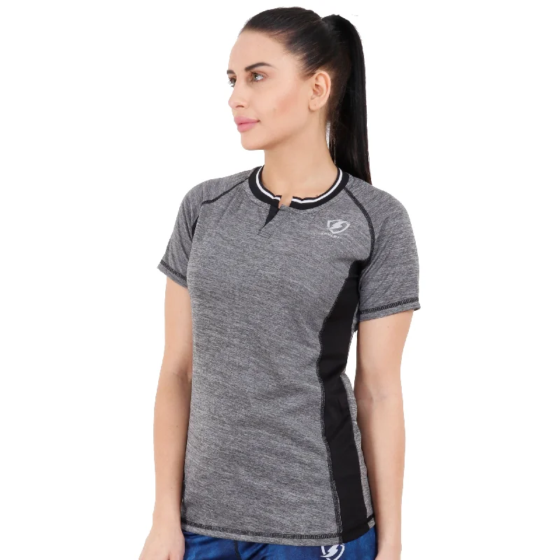 Womens Invincible Tshirt (Grey)