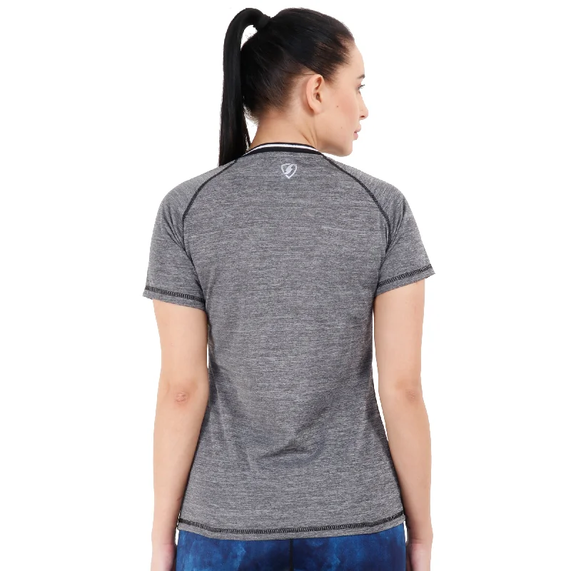 Womens Invincible Tshirt (Grey)