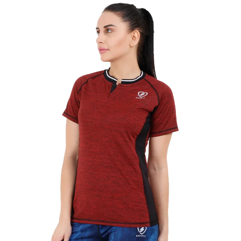 Womens Invincible Tshirt (Red)