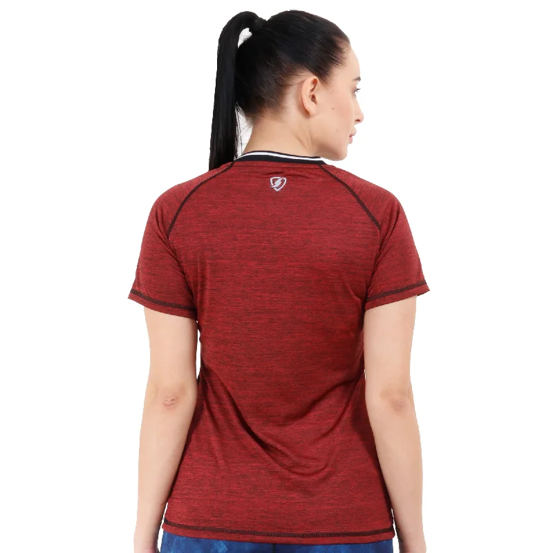 Womens Invincible Tshirt (Red)