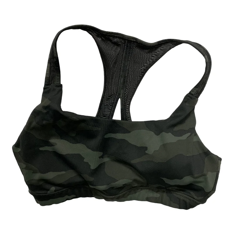 Athletic Bra By Athleta In Camouflage Print, Size: M