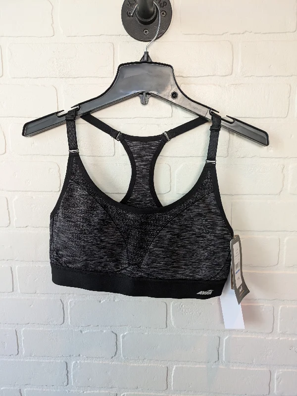 Athletic Bra By Avia In Black, Size: Xl