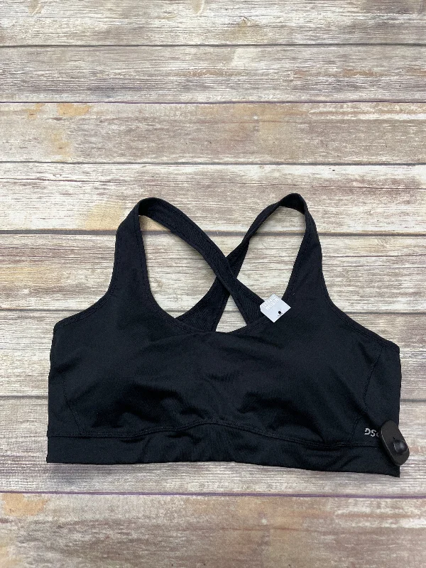 Athletic Bra By Clothes Mentor In Black, Size: 2x