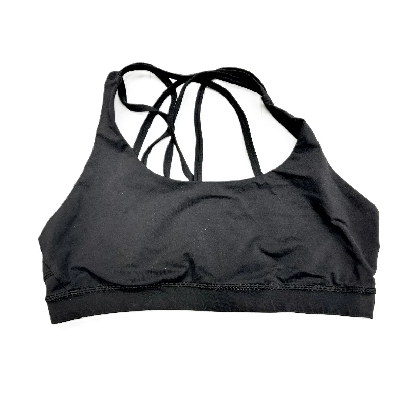 Athletic Bra By Lululemon In Black, Size: 10