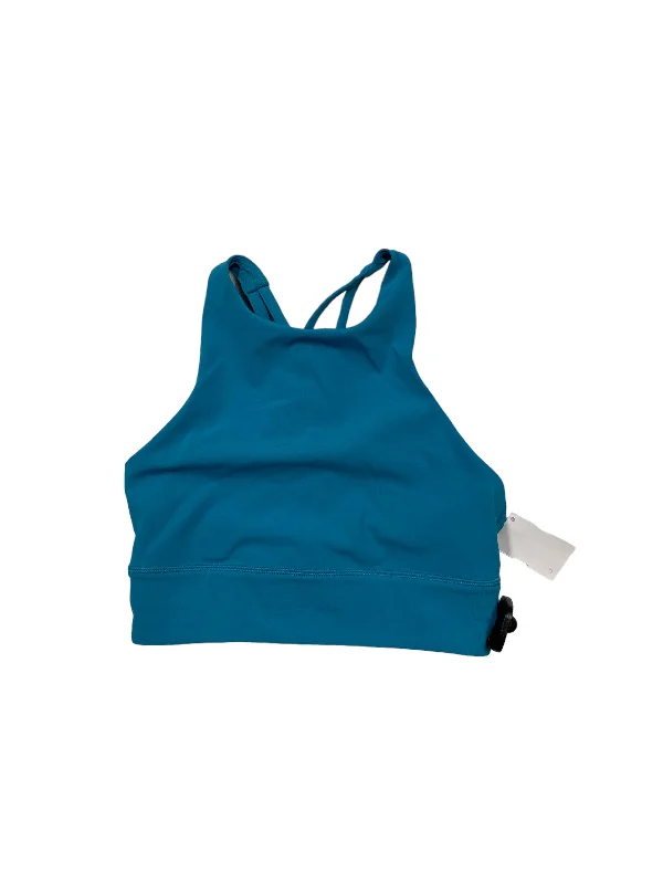 Athletic Bra By Lululemon In Blue, Size: 6