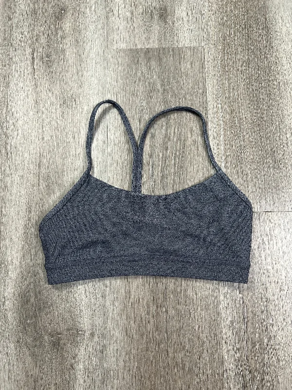 Athletic Bra By Lululemon In Grey, Size: M