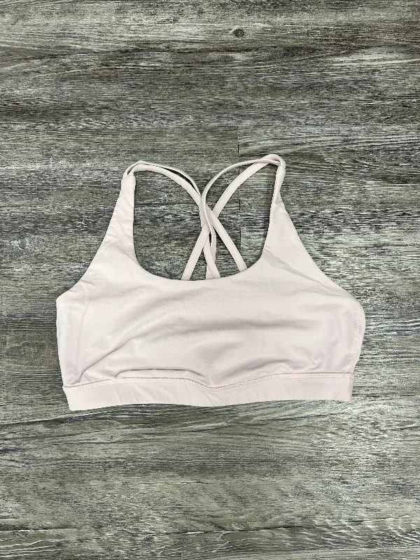 Athletic Bra By Lululemon In Pink, Size: 10